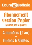 Abonnement Cours 2 Batterie (Version Papier) - France