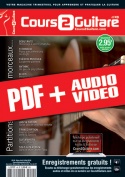 Cours 2 Guitare n°49 (pdf + mp3 + vidéos)