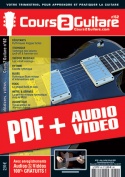 Cours 2 Guitare n°62 (pdf + mp3 + vidéos)