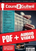 Cours 2 Guitare n°72 (pdf + mp3 + vidéos)