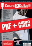 Cours 2 Guitare n°80 (pdf + mp3 + vidéos)