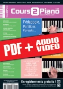 Cours 2 Piano n°28 (pdf + mp3 + vidéos)