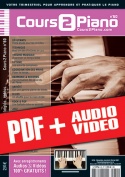 Cours 2 Piano n°60 (pdf + mp3 + vidéos)