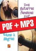 Dos guitarras flamencas por fiesta - Alegrias (pdf + mp3)