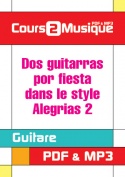 Dos guitarras por fiesta dans le style Alegrias - 2
