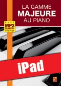 La gamme majeure au piano (iPad)