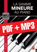 La gamme mineure au piano (pdf + mp3)