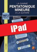La gamme pentatonique mineure à la guitare (iPad)