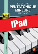 La gamme pentatonique mineure au piano (iPad)