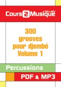 300 grooves pour djembé - Volume 1