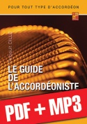Le guide de l'accordéoniste (pdf + mp3)