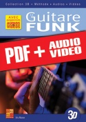 La guitare funk en 3D (pdf + mp3 + vidéos)