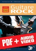 La guitare rock en 3D (pdf + mp3 + vidéos)