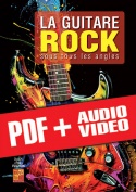 La guitare rock sous tous les angles (pdf + mp3 + vidéos)