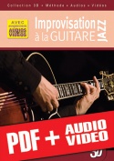 Improvisation jazz à la guitare en 3D (pdf + mp3 + vidéos)