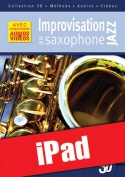 Improvisation jazz au saxophone en 3D (iPad)