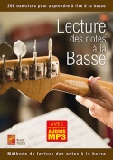 Lecture des notes à la basse