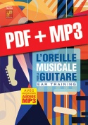 L’oreille musicale pour la guitare (pdf + mp3)