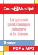 La gamme pentatonique mineure à la basse