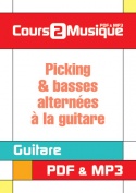 Picking & basses alternées à la guitare