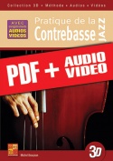 Pratique de la contrebasse jazz en 3D (pdf + mp3 + vidéos)