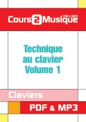 Technique au clavier - Volume 1