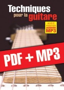 Techniques pour la guitare (pdf + mp3)