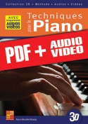 Techniques pour le piano en 3D (pdf + mp3 + vidéos)