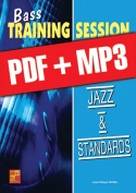 Bass Training Session - Jazz & standards (pdf + mp3)