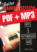 Guitar Training Session - Riffs & rythmiques hard (pdf + mp3)