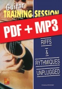 Guitar Training Session - Riffs & rythmiques unplugged (pdf + mp3)