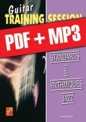 Guitar Training Session - Standards & rythmiques jazz (pdf + mp3)