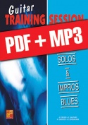 Guitar Training Session - Solos & impros blues (pdf + mp3)