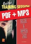 Guitar Training Session - Solos & impros jazz (pdf + mp3)