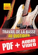 Travail de la basse au quotidien (pdf + mp3 + vidéos)