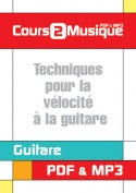 Techniques pour la vélocité à la guitare