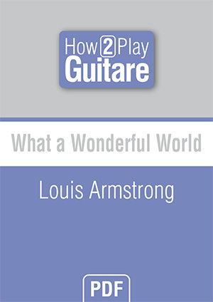 What a Wonderful World - Louis Armstrong What a Wonderful World - Louis Armstrong