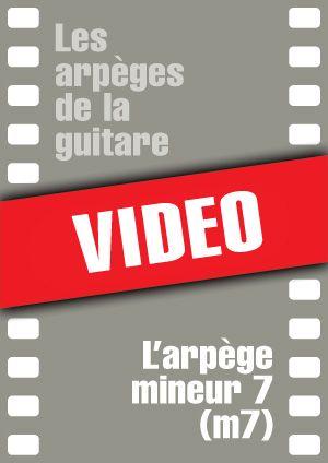 L'arpège mineur 7 (m7) L'arpège mineur 7 (m7)