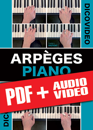 DicoVidéo - Arpèges Piano (pdf + mp3 + vidéos)
