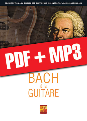 Bach à la guitare (pdf + mp3)