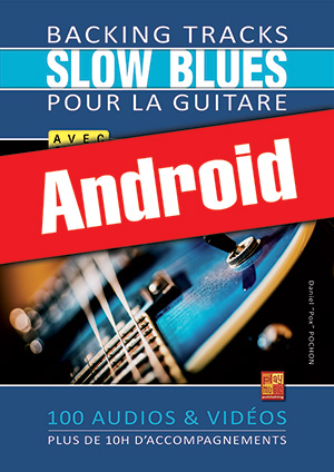 Backing tracks Slow Blues pour la guitare (Android)