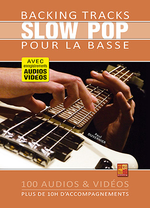 Backing tracks Slow Pop pour la basse