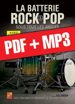 La batterie rock et pop sous tous les angles (pdf + mp3)