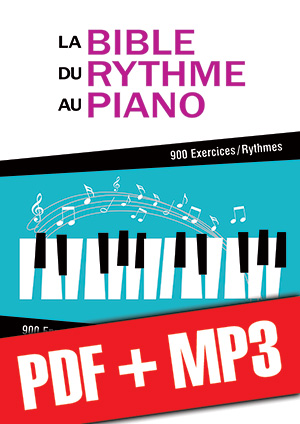 La bible du rythme au piano (pdf + mp3)