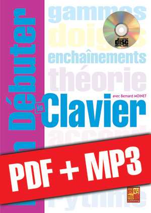 Bien débuter le clavier (pdf + mp3)