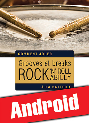 Grooves et breaks rock, rock ‘n’ roll & rockabilly à la batterie (Android) Grooves et breaks rock, rock ‘n’ roll & rockabilly à la batterie (Android)