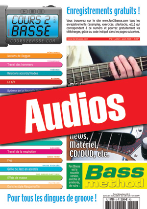 Enregistrements du Cours 2 Basse n°2