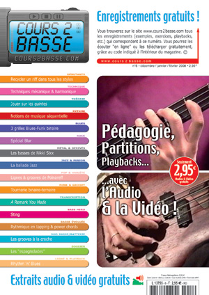 Cours 2 Basse n°8 Cours 2 Basse n°8