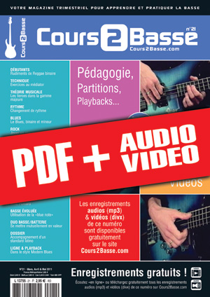 Cours 2 Basse n°21 Cours 2 Basse n°21