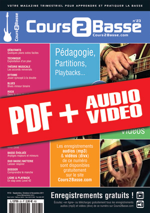 Cours 2 Basse n°23 Cours 2 Basse n°23